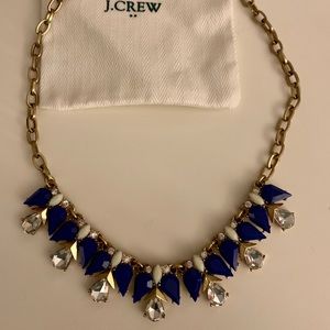 J Crew Navy Necklace.